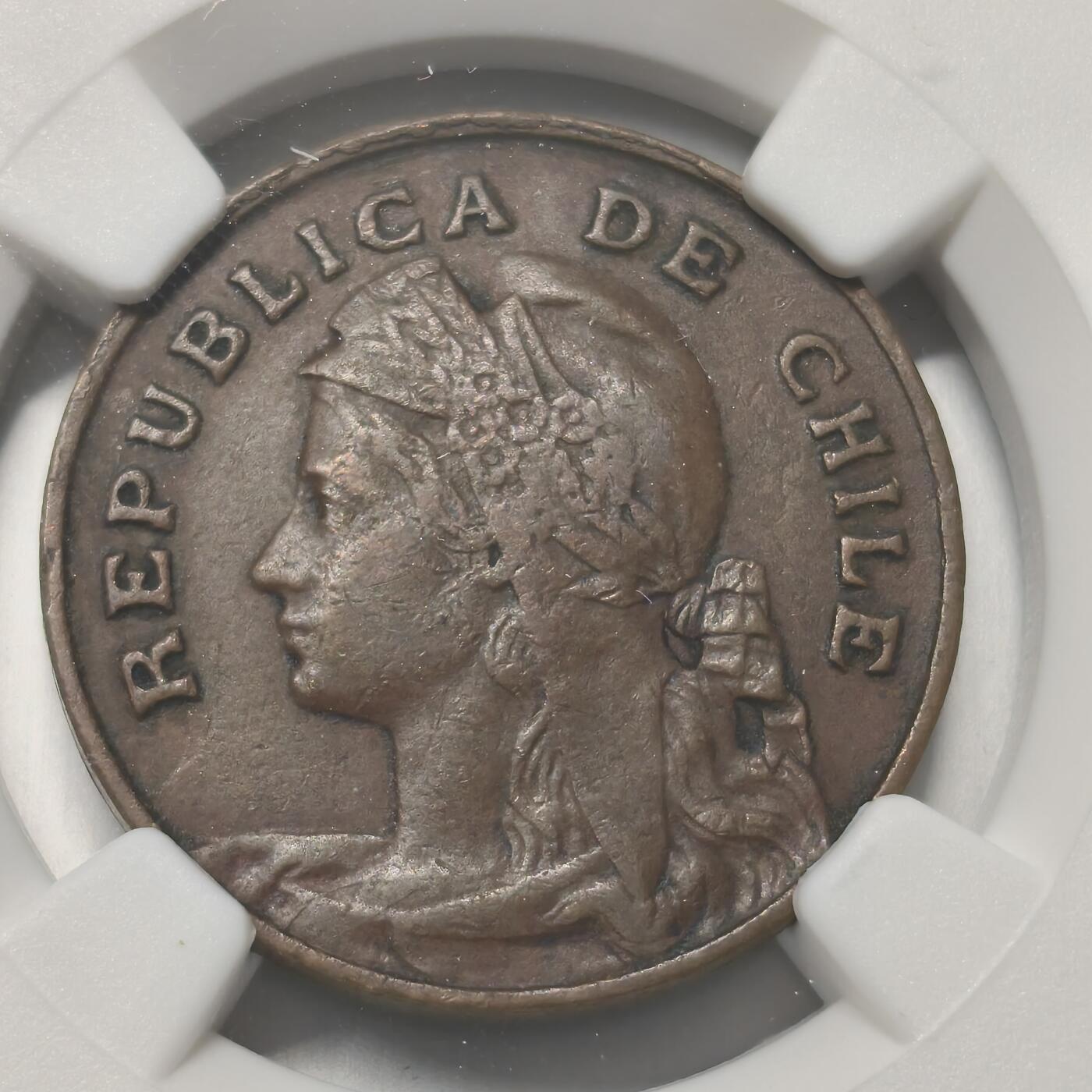 老蟹的宝藏🏴‍☠️ IV NGC XF45BN 智利1904年SO 2.5分