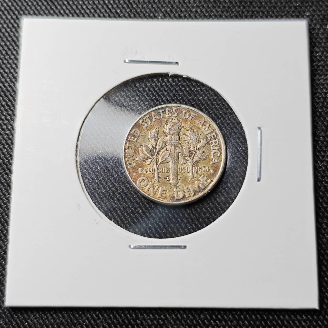 KK钱币收藏小铺 （套币 好品/批量散币 银币）专场  2月预留时间 周末发货   1963美国10分银币