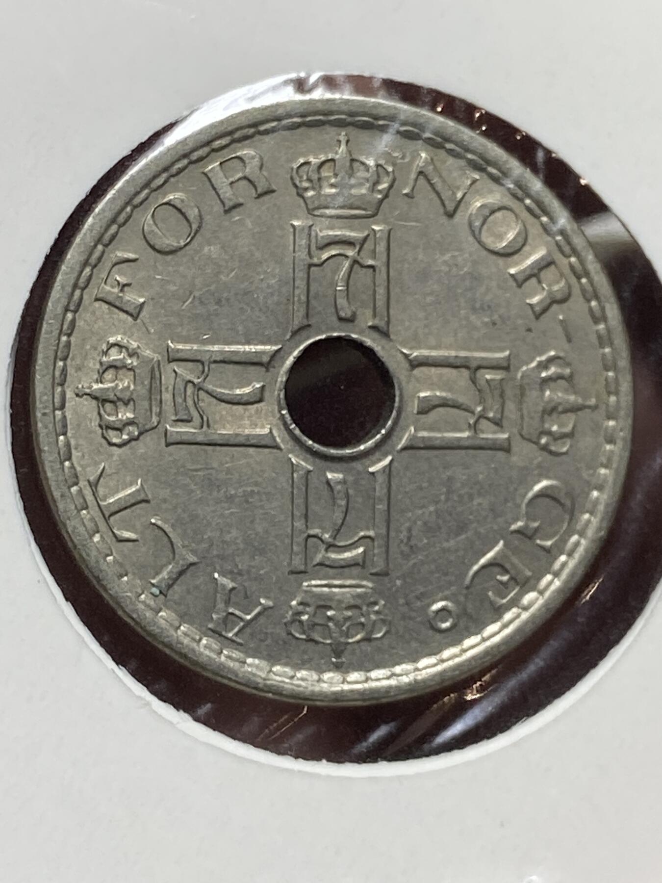 2025年第一百三十二场(总第一百五十八场）外国好品纸夹散币场(免佣金) 挪威🇳🇴1940年50欧尔(哈康七世第四版)