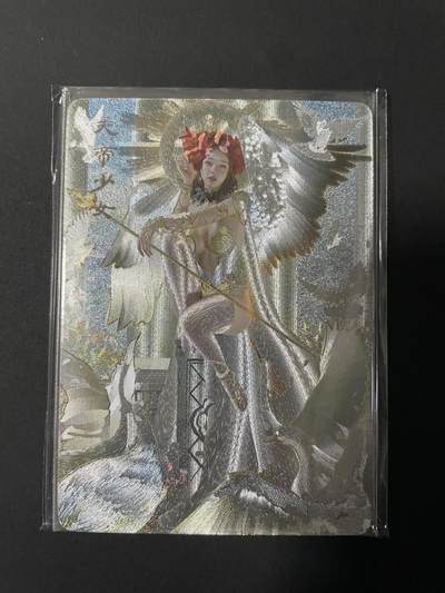 开心玩 卡牌 第八期 - 妖姬传 天帝少女 幻彩粗闪一对 双服饰