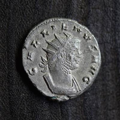 【良泉】第42期【自动场】12月4日晚19.30点开拍！99枚域外古代钱币专场  - 【藏家出品C】3.62克  古罗马帝国，公元262-268年罗马城打制，加里恩努斯，安东尼安银币