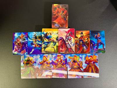 NO.16 好又多金牌大场，双11狂欢继续！每周一站式配齐，方便凑单！（周6晚8点截拍，卖家送拍0抽成！） - 【大全套】水浒英雄榜 裸眼3D108将 60丝厚卡 136张一套（含神五虎，阎婆惜超清凉等特卡）