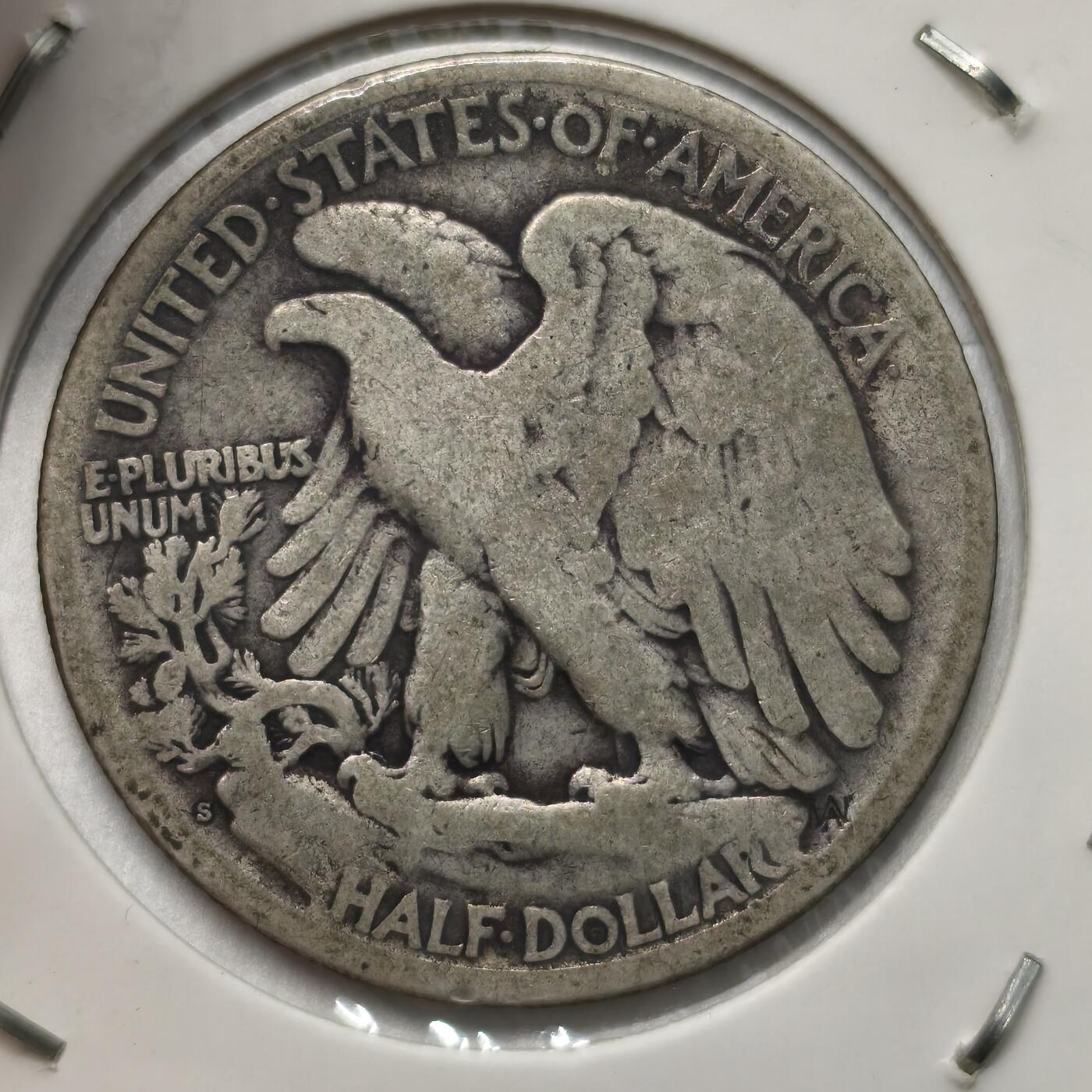 老蟹的宝藏🏴‍☠️ IV 美国1918年1/2美元银币