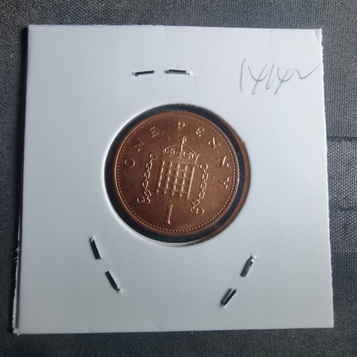 沼泽如烟--第914场 英国1997年1便士