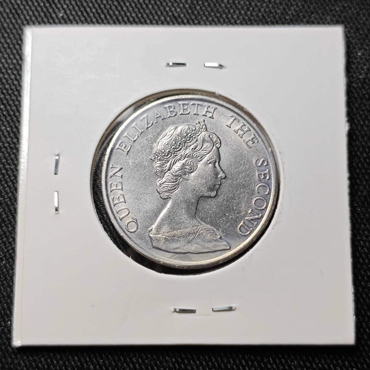 KK钱币收藏小铺 （套币 好品/批量散币 银币）专场  2月预留时间 周末发货  1980香港女王5元 好品