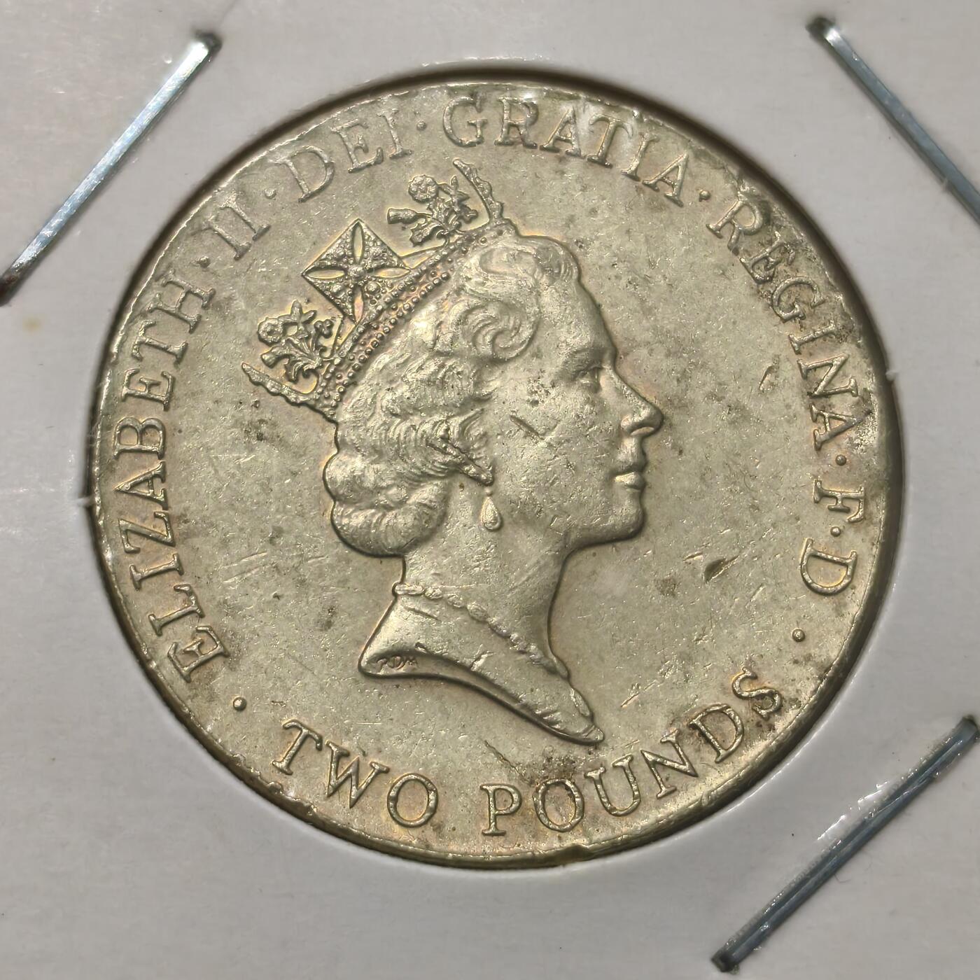 老蟹的宝藏🏴‍☠️ IV 英国1996年2英镑纪念币