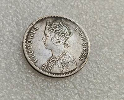 瓶子🏺第218期拍卖会 -  印度1887年维多利亚一卢比银币