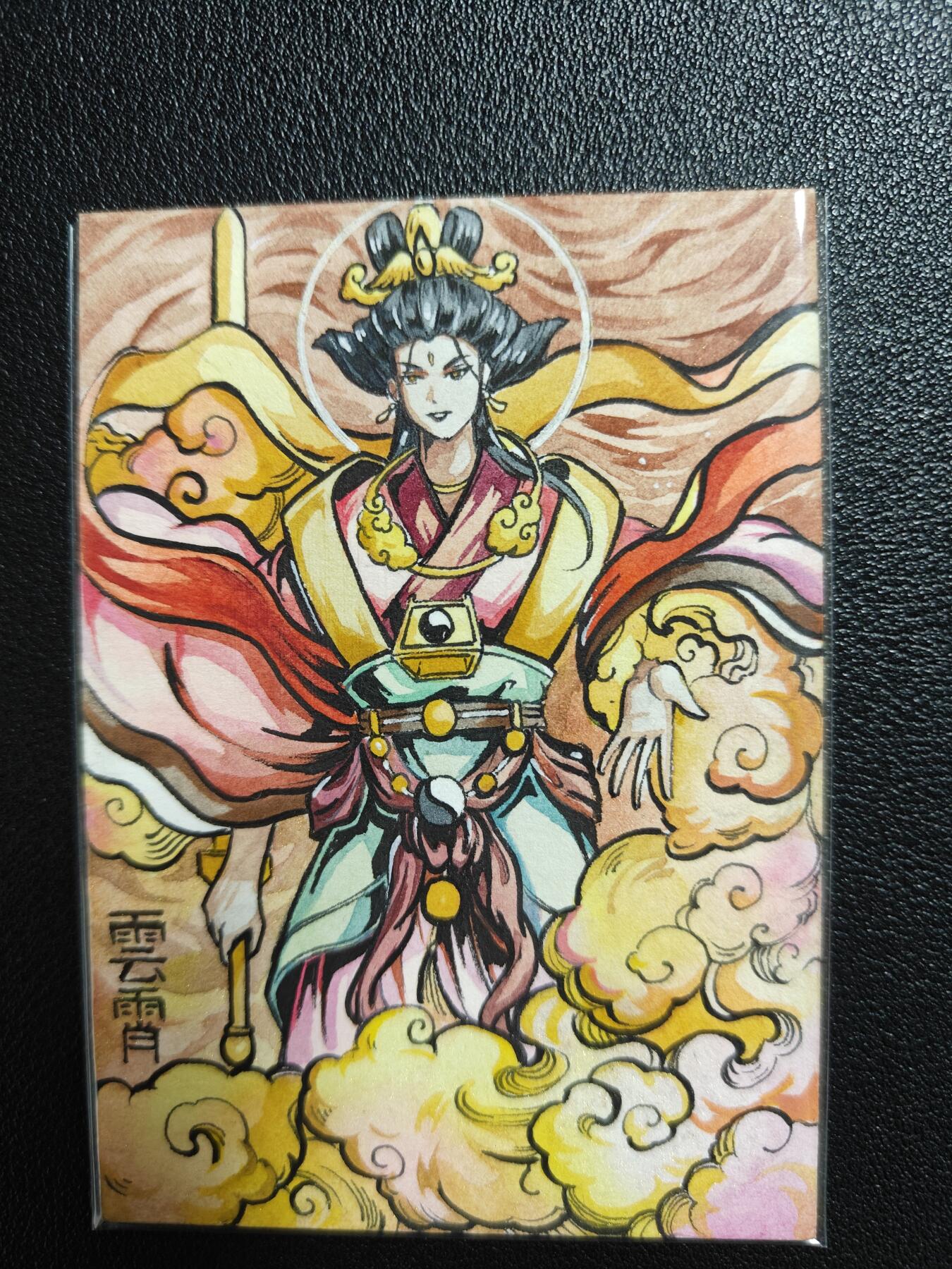 天玑星卡拍第143期《11.27周四截拍》持续收拍收评中 满赠卡需备注 【手绘卡】Rubick 三宵仙子 琼霄 云霄 碧霄 手绘卡 三张