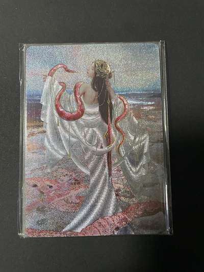 开心玩 卡牌 第八期 - 妖姬传 赤鳞蟒 幻彩粗闪一对 双服饰