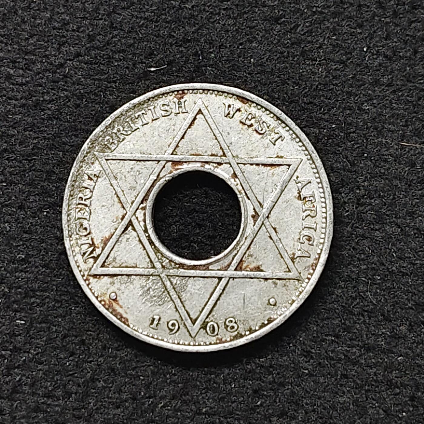 【全场包邮】纯粹捡漏拍480场（免费代拍第17场） 英属西非1908年爱德华七世1/10便士