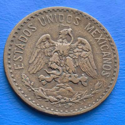 外国优质老铜币银币，周六九点倒数截拍，满百包邮，可寄存半年，喜欢朋友微信扫描二维码可直接参拍 - 墨西哥1927年2分