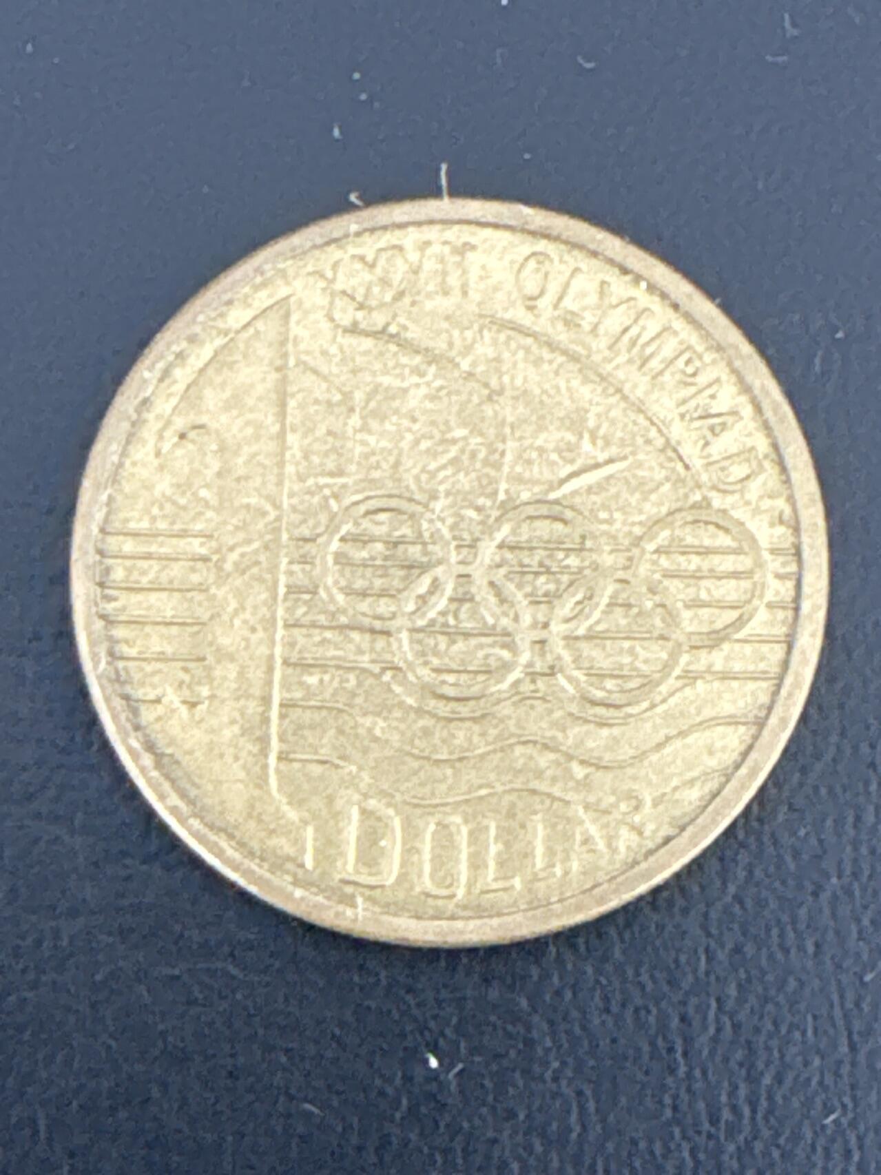 ❤️【币观天下】❤️ 第332期钱币拍卖- 2025.11.28周五晚上6点半场-长期征集拍品 澳大利亚2000奥运会1元