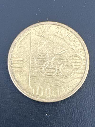 ❤️【币观天下】❤️ 第332期钱币拍卖- 2025.11.28周五晚上6点半场-长期征集拍品 - 澳大利亚2000奥运会1元