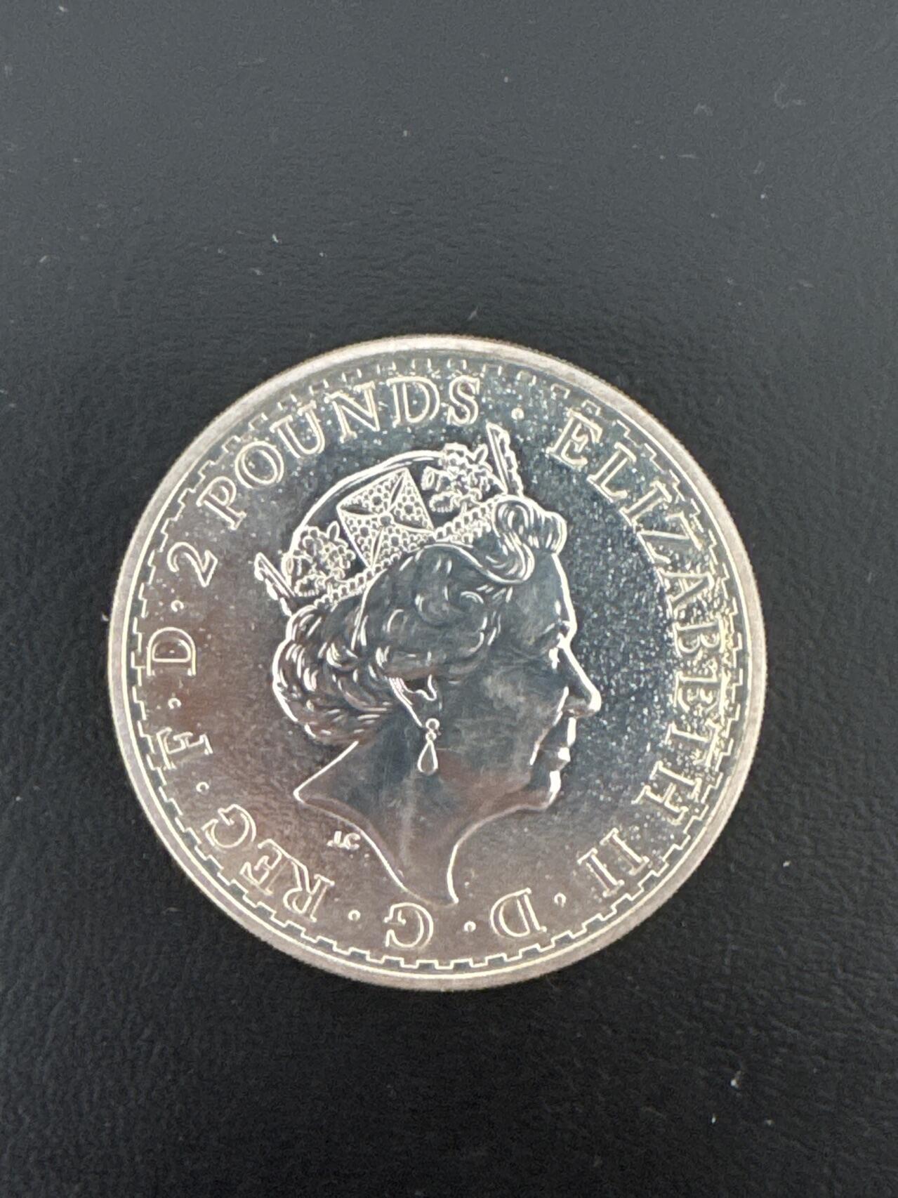 ❤️【币观天下】❤️ 第332期钱币拍卖- 2025.11.28周五晚上6点半场-长期征集拍品 英国2016年1盎司银币