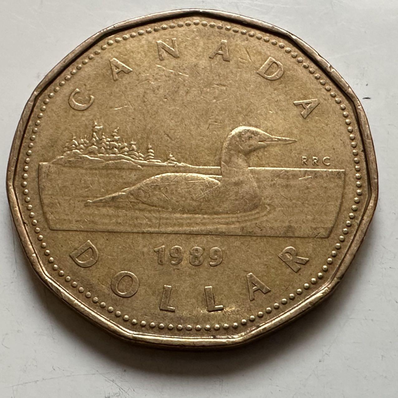 🌹外币初藏🌹🐯2025年第132场  每周二四六晚8️⃣点 接代拍 加拿大1989年¥1