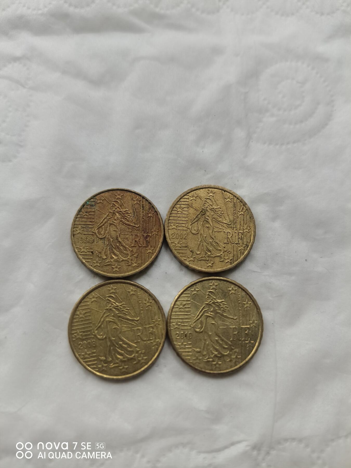 外国硬币 2010年欧元10分