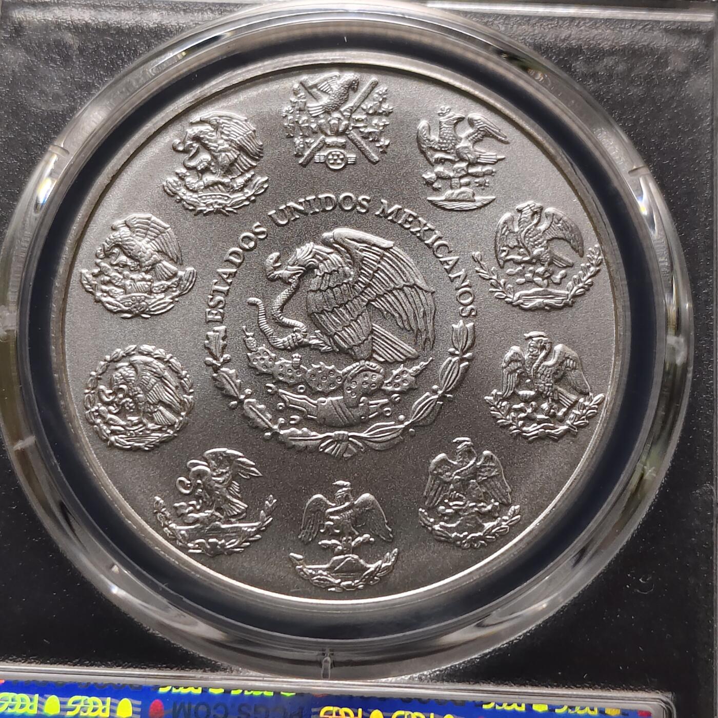 【全场包邮】纯粹捡漏拍481场（免费代拍第18场） 墨西哥2019年1盎司女神银币-PCGS MS69