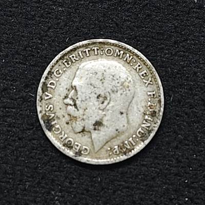【全场包邮】纯粹捡漏拍480场（免费代拍第17场） - 英国1919年乔治五世3便士银币
