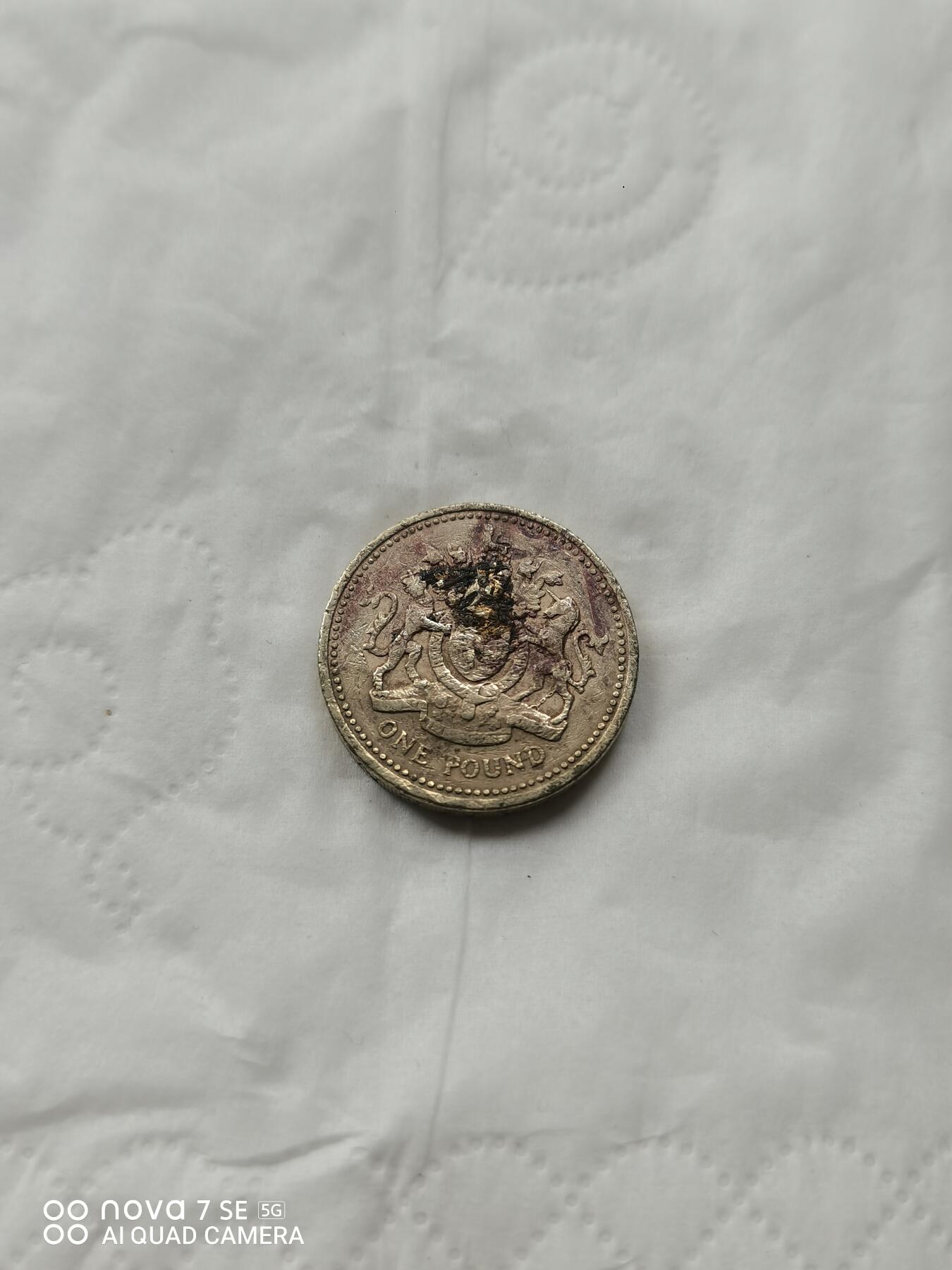 外国硬币 1英镑