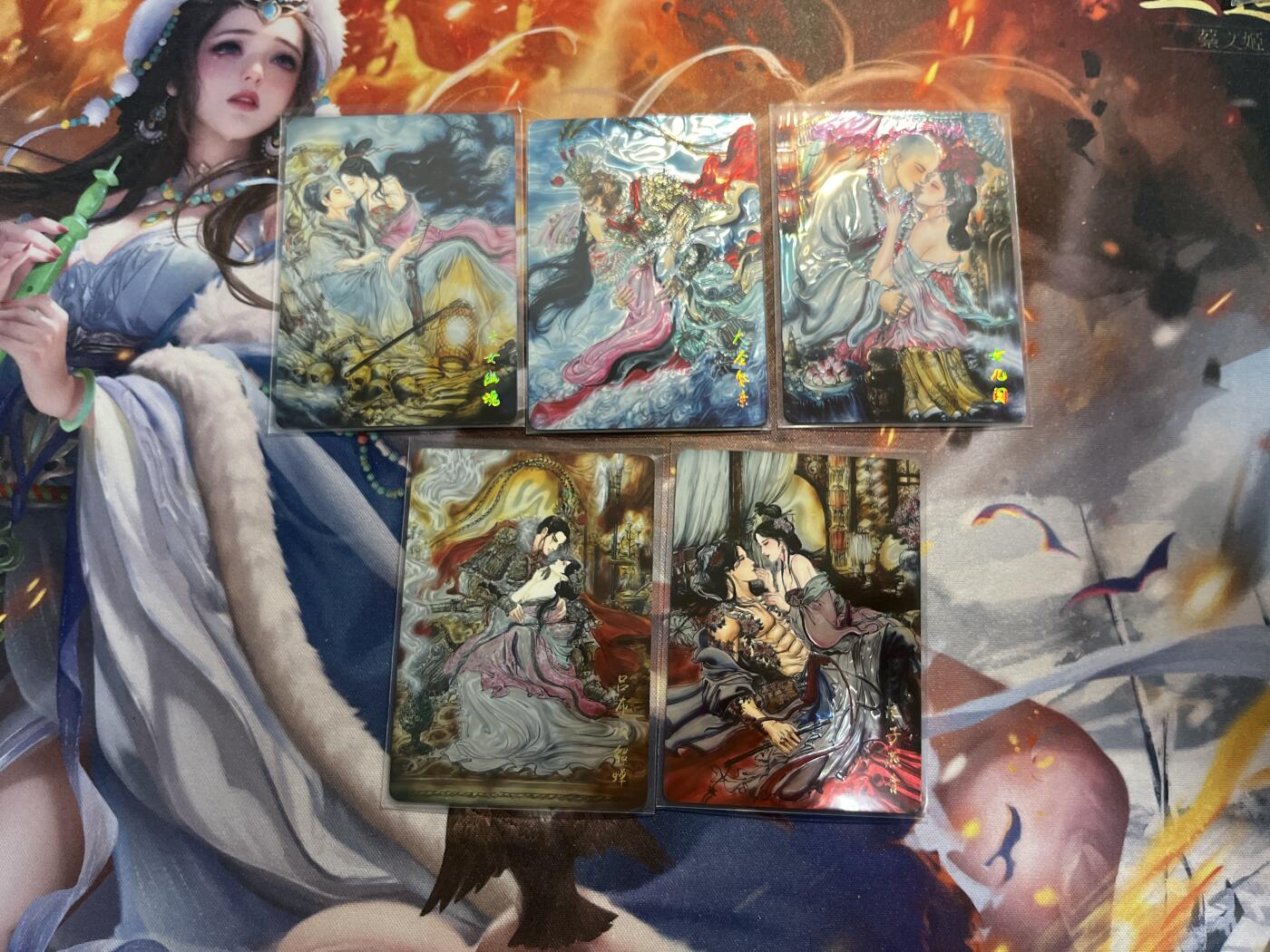 欢迎送拍、零成本上架，释放现金流，合理分配上拍卡品 【光刻】梓墨 光刻一套 墨婉文化&乾坤未定