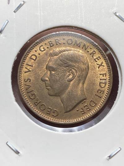 2025年第一百三十二场(总第一百五十八场）外国好品纸夹散币场(免佣金) - 原光好品–英国🇬🇧1951年1法新(乔治六世第二版)