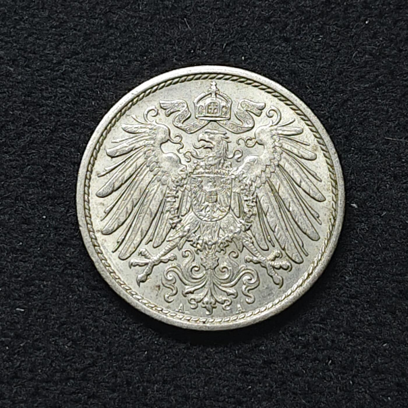 【全场包邮】纯粹捡漏拍480场（免费代拍第17场） 德国第二帝国1903年10芬尼