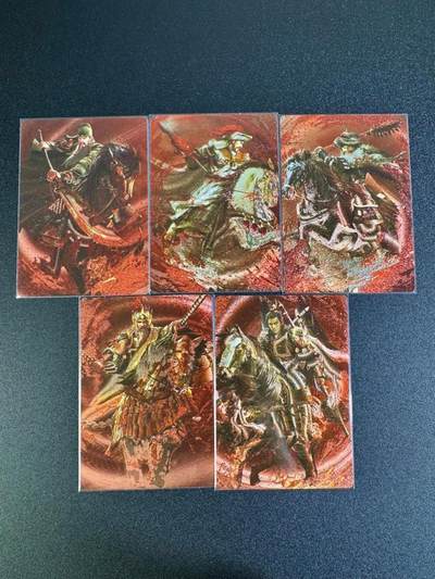 NO.16 好又多金牌大场，双11狂欢继续！每周一站式配齐，方便凑单！（周6晚8点截拍，卖家送拍0抽成！） - 星宿卡牌 血色五虎特卡 粗闪5张