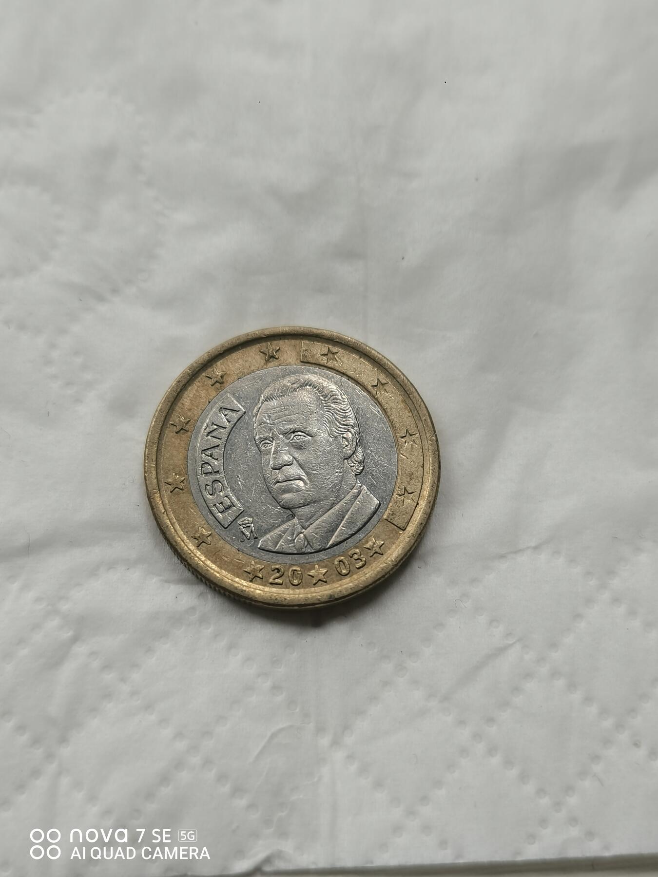 外国硬币 2003年1欧元