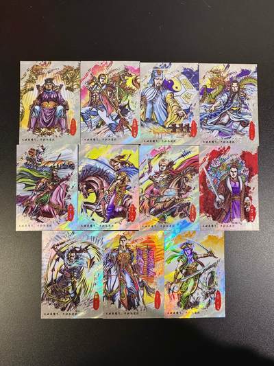 NO.16 好又多金牌大场，双11狂欢继续！每周一站式配齐，方便凑单！（周6晚8点截拍，卖家送拍0抽成！） - 香山文创 墨韵水浒 闪卡11张 含扈三娘