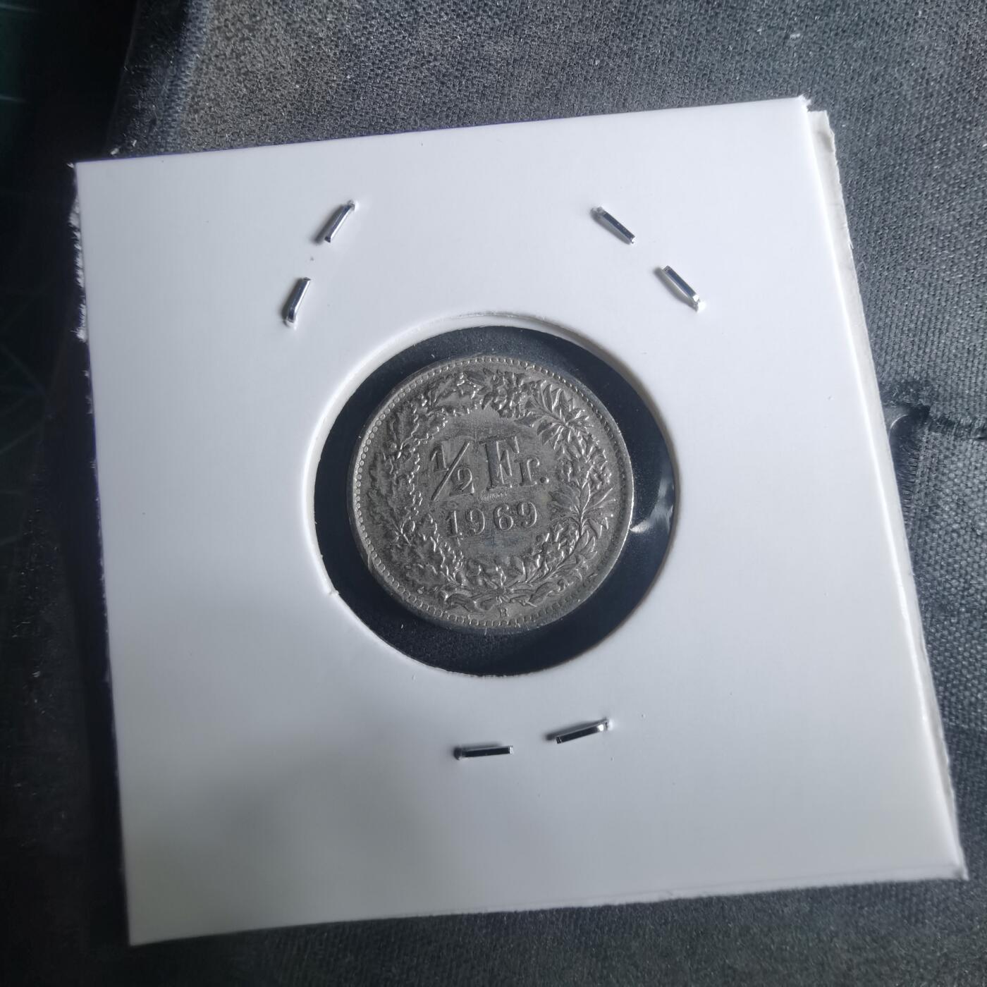 沼泽如烟--第914场 瑞士1969年半法郎