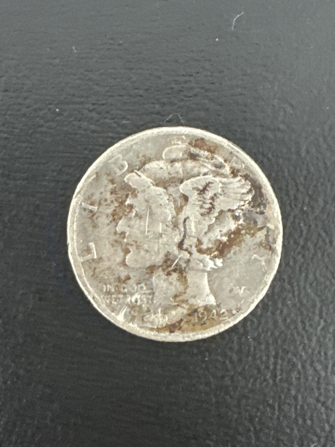 ❤️【币观天下】❤️ 第332期钱币拍卖- 2025.11.28周五晚上6点半场-长期征集拍品 美国小飞人10分银币