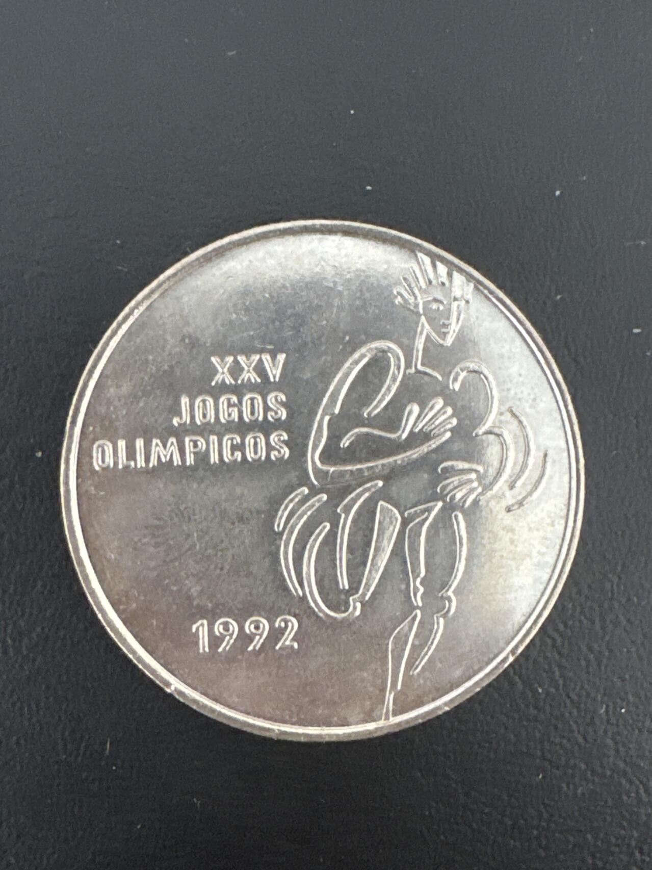 ❤️【币观天下】❤️ 第332期钱币拍卖- 2025.11.28周五晚上6点半场-长期征集拍品 葡萄牙1992年奥运会200埃斯库多镍质纪念币