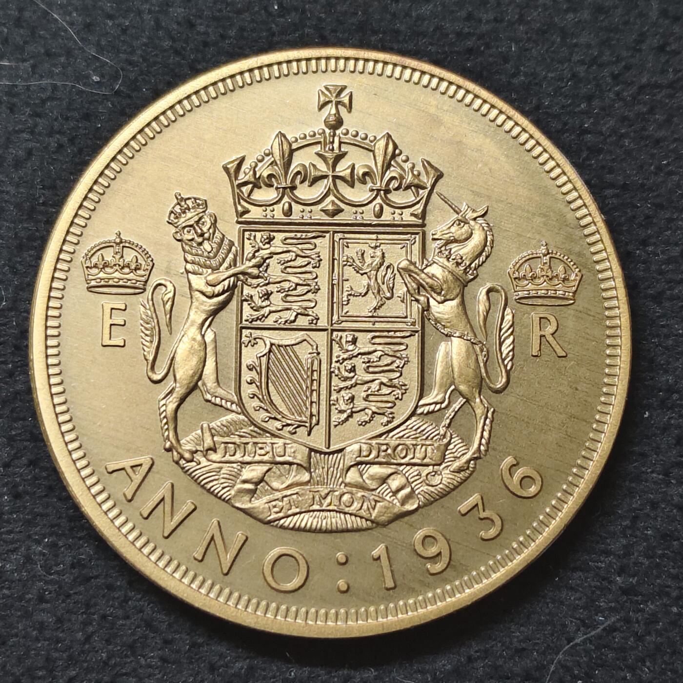 【全场包邮】纯粹捡漏拍480场（免费代拍第17场） 【纪念章】英国1936年爱德华八世登基纪念章