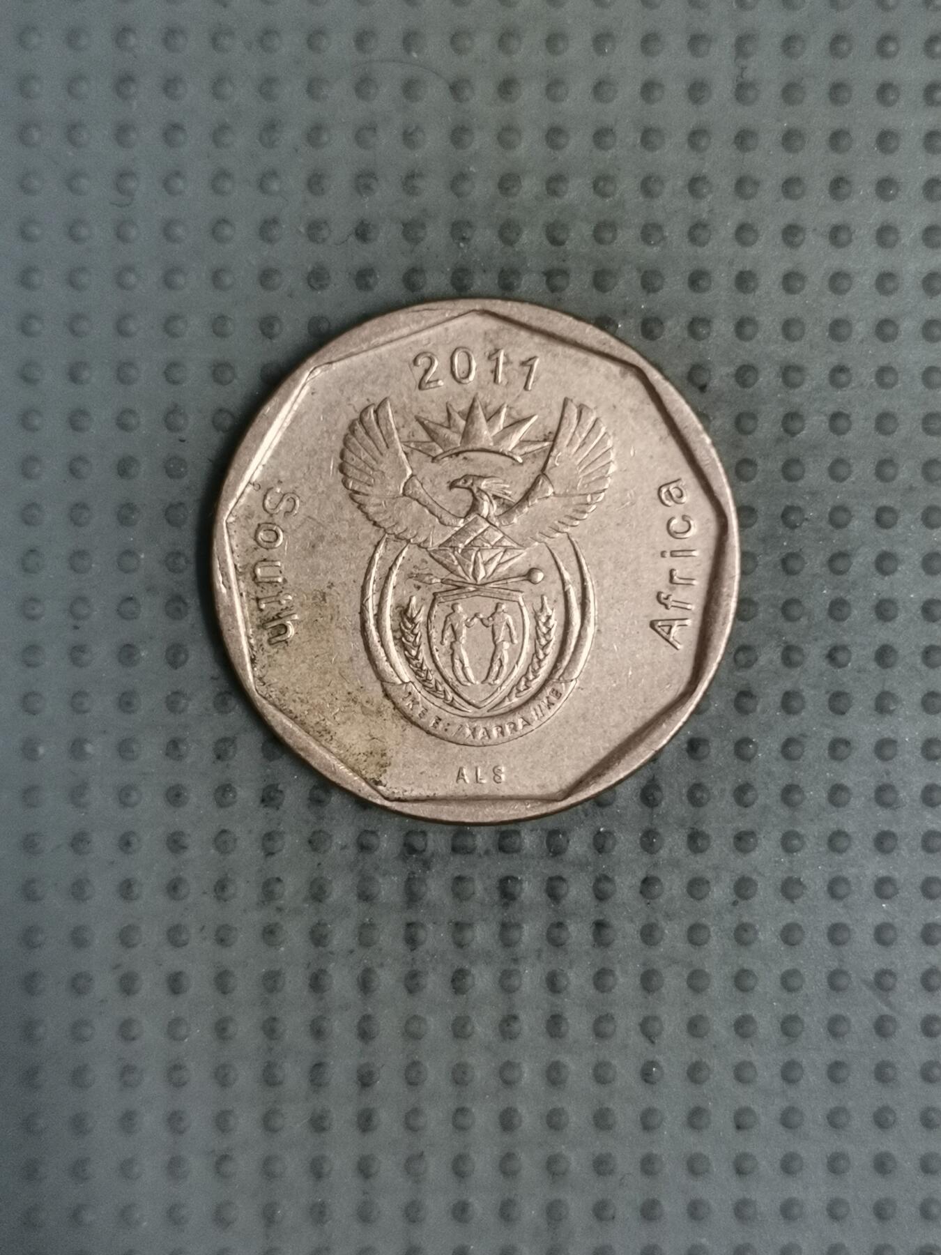 2025年第124场各国散币拍卖（总第124场） 南非2011年20分