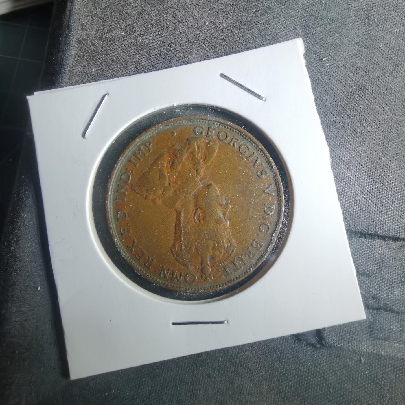 沼泽如烟--第914场 澳大利亚1935年1便士