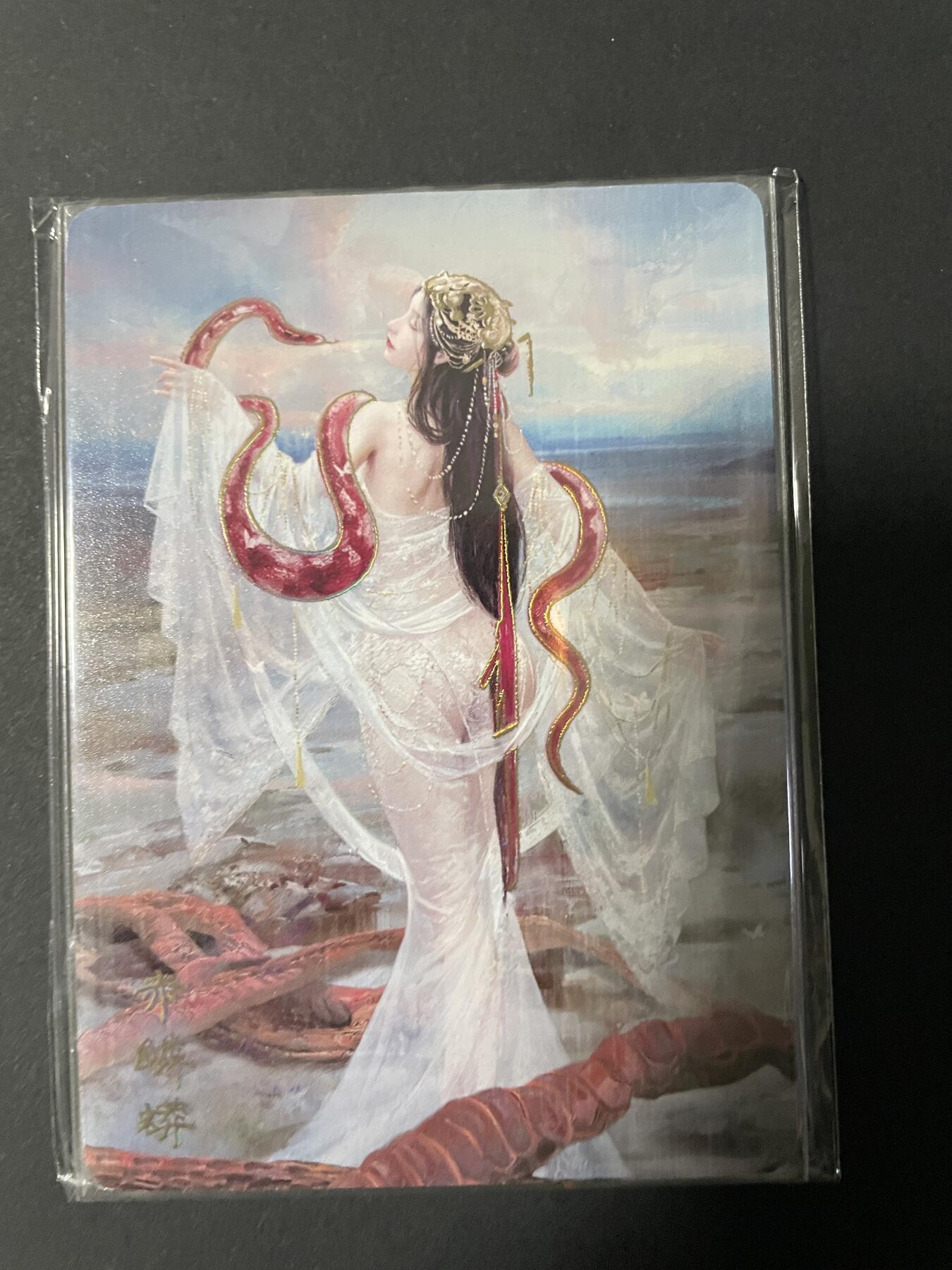 开心玩 卡牌 第八期 妖姬传 赤鳞蟒 幻彩一对 双服饰