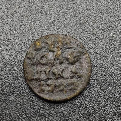 【淘币小摊】实时拍第八百零九拍   散币场   满百包邮可预留二周 每周一统一发货   - 沙俄1722年彼得一世1/4戈比铜币