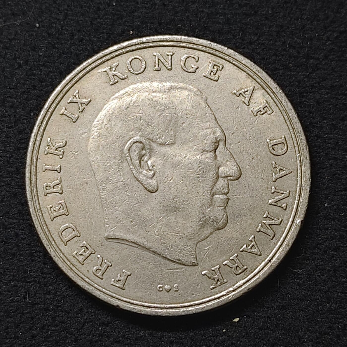 【全场包邮】纯粹捡漏拍480场（免费代拍第17场） 丹麦1961年弗雷德里克九世5克朗