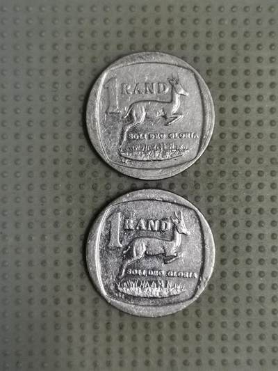 2025年第124场各国散币拍卖（总第124场） - 南非1兰特2枚