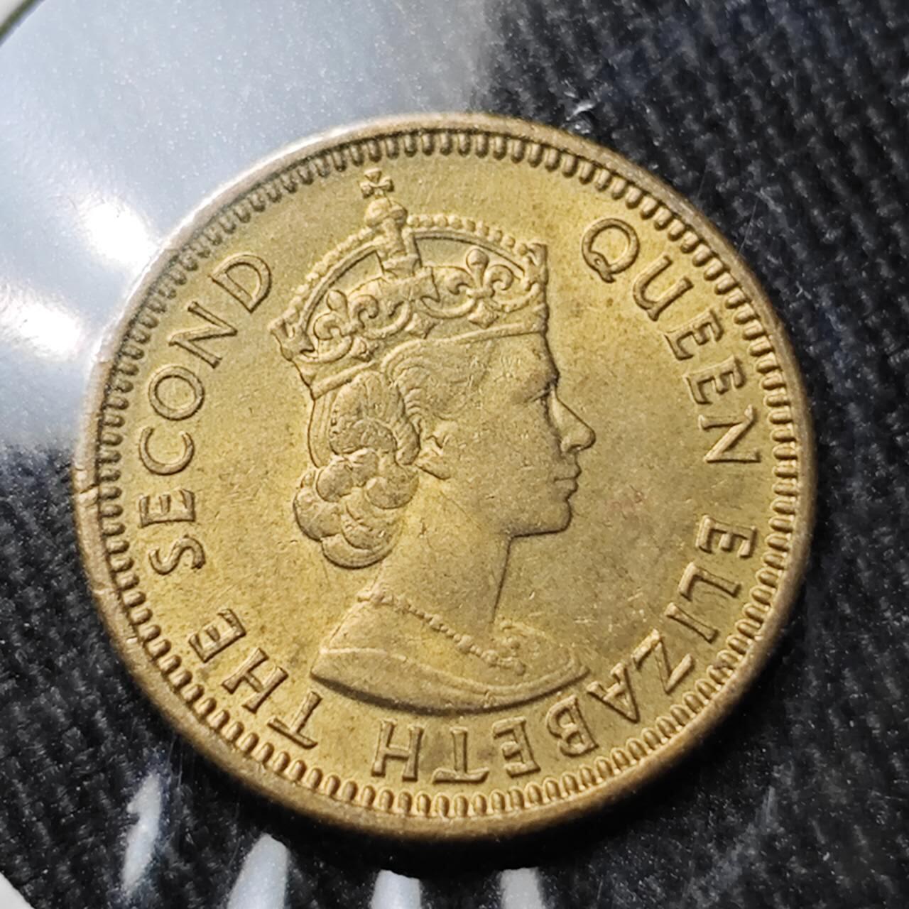 KK钱币收藏小铺 （套币 好品/批量散币 银币）专场  2月预留时间 周末发货  1971香港5仙铜币