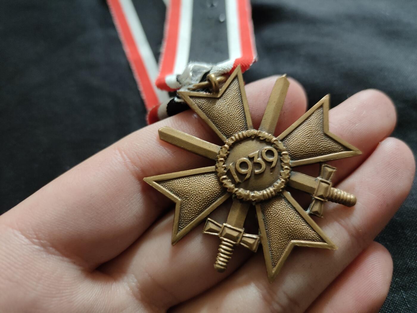 时顺第二十六拍 铭记历史，珍爱和平 德国特殊时期铜kvk2奖章，环打88标，品相好