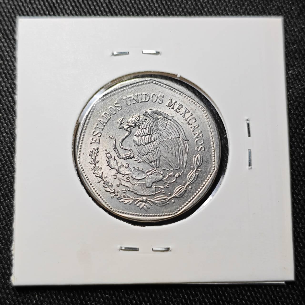 KK钱币收藏小铺 （套币 好品/批量散币 银币）专场  2月预留时间 周末发货  1980墨西哥5比索 好品