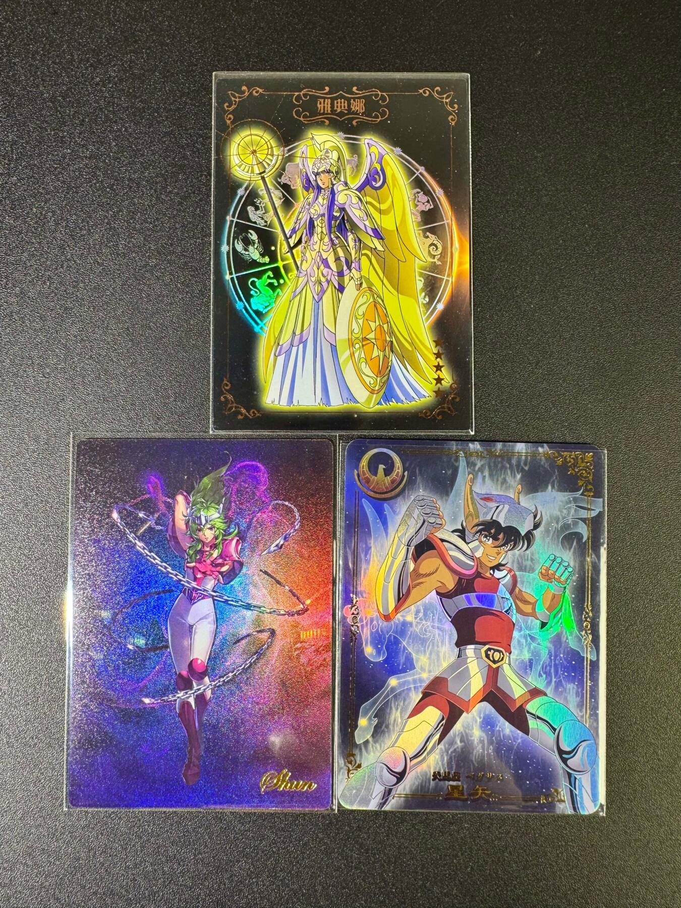 NO.16 好又多金牌大场，双11狂欢继续！每周一站式配齐，方便凑单！（周6晚8点截拍，卖家送拍0抽成！） 圣斗士卡牌 雅典娜+阿舜+星矢 彩闪
