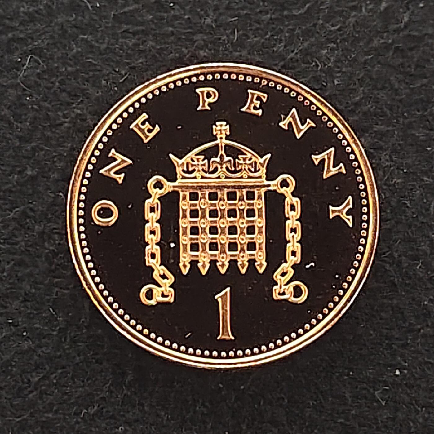 【全场包邮】纯粹捡漏拍480场（免费代拍第17场） 英国1995年1便士精制币