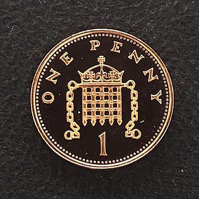 【全场包邮】纯粹捡漏拍480场（免费代拍第17场） - 英国1995年1便士精制币