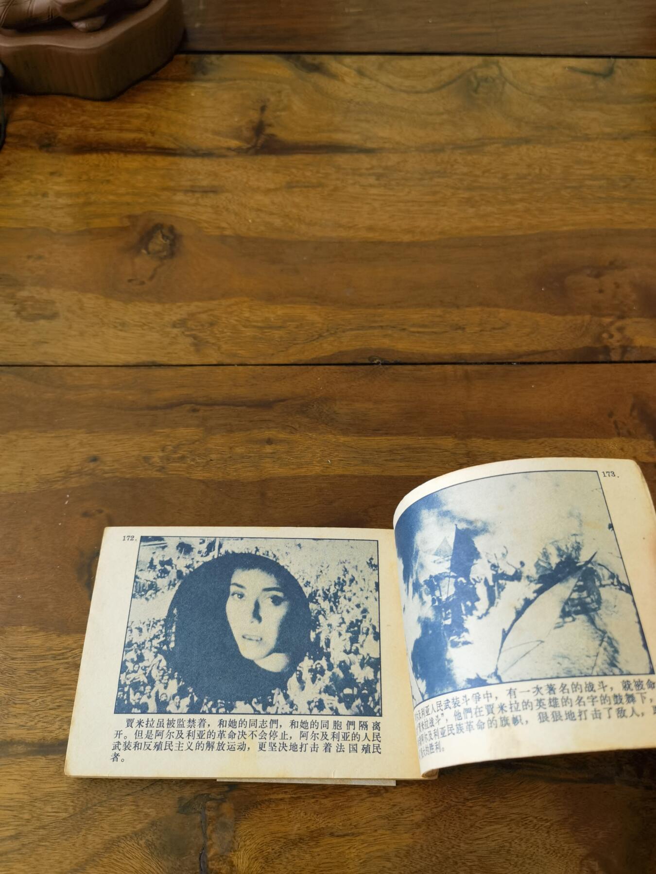 五六十年代老版经典老电影绘画连环画拍卖会 阿尔及利亚的姑娘1963年64开