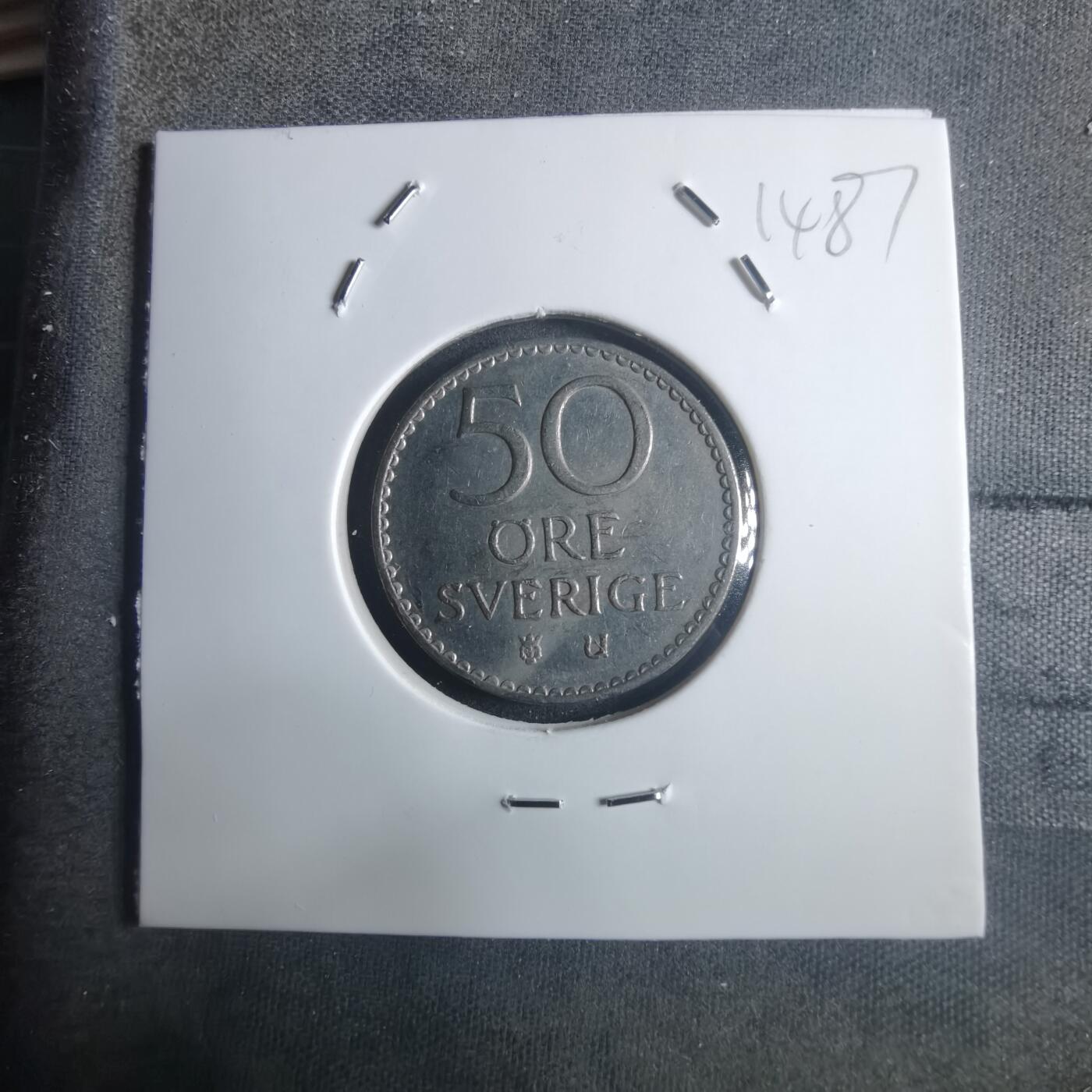 沼泽如烟--第914场 瑞典1963年50欧尔