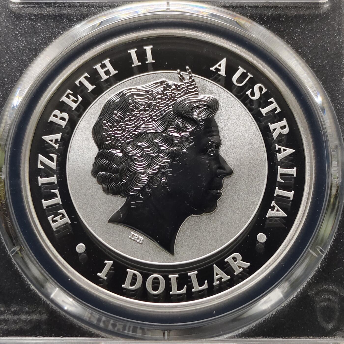 【全场包邮】纯粹捡漏拍481场（免费代拍第18场） 澳大利亚2013年1元笑翠鸟1盎司31.1克999纯银币-PCGS MS68