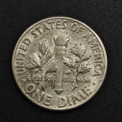 【淘币小摊】实时拍第八百零九拍   散币场   满百包邮可预留二周 每周一统一发货   - 美国1963年10分银币