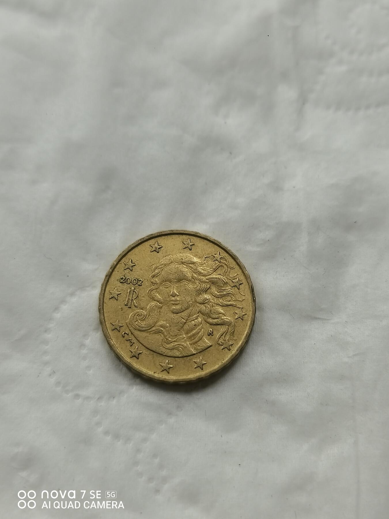 外国硬币 2002年欧元10分